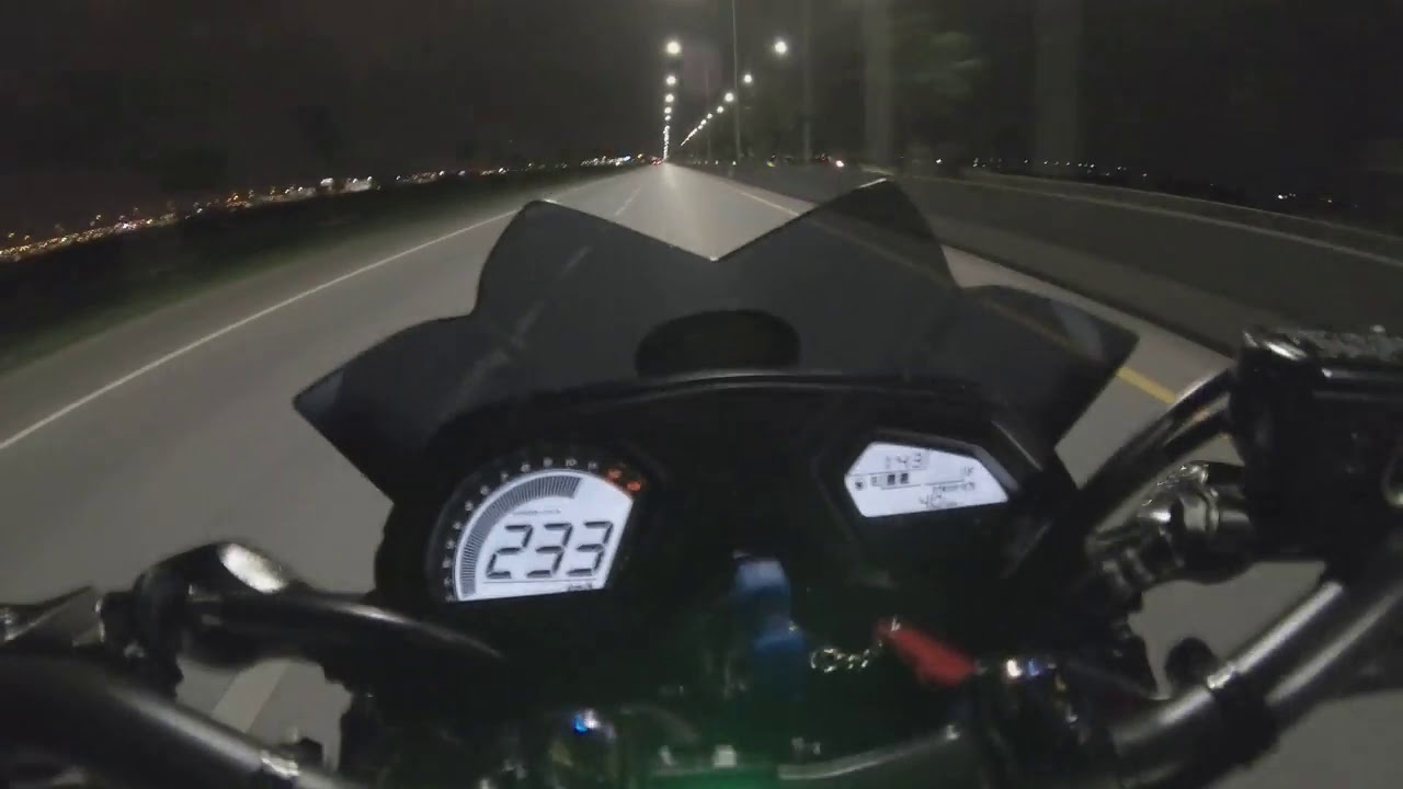 [MOTOR MAD] Honda CB650F Top speed