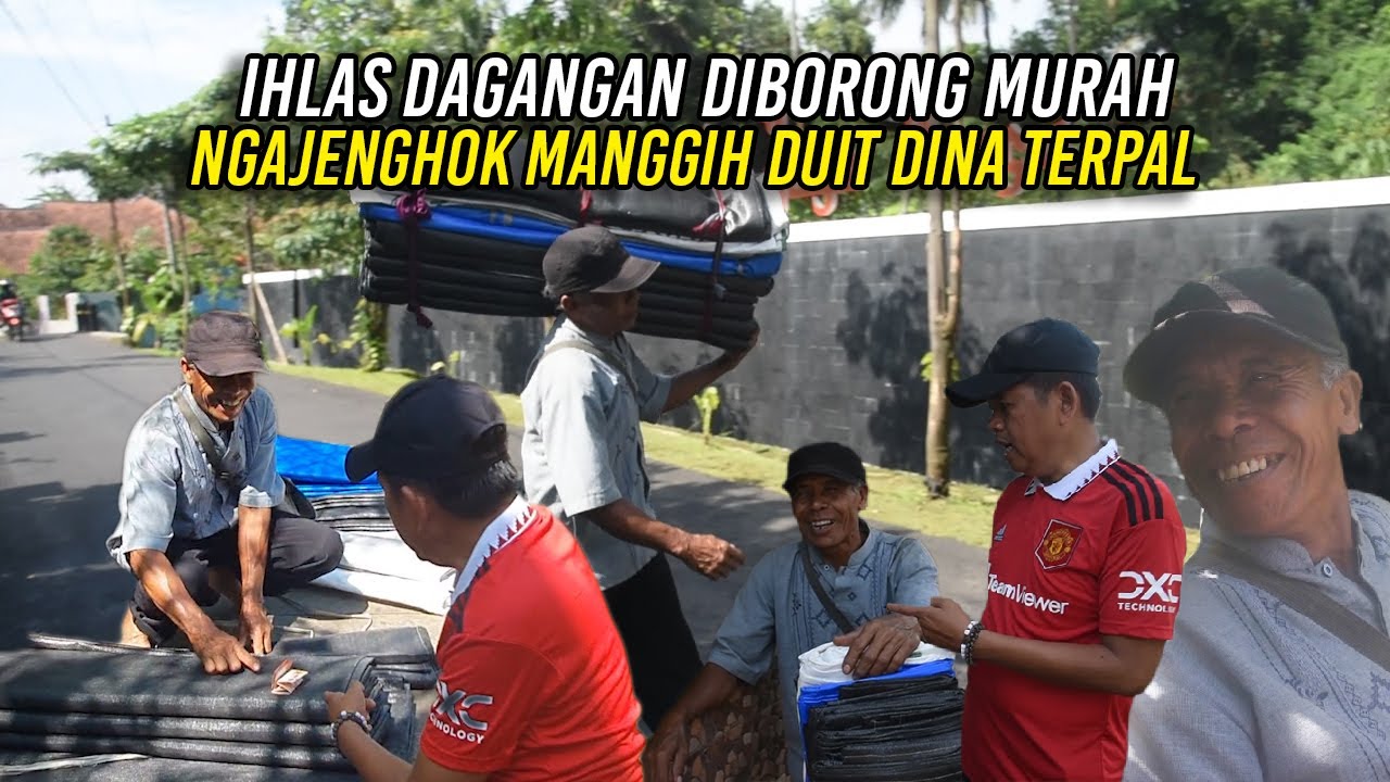NIKMATI LIBUR DI LEMBUR PAKUAN-KANG DEDI BERTEMU TUKANG TERPAL-BAYAR SETENGAH HARGA