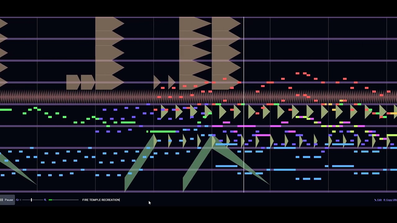 beginner recreates Hige Driver - FIRE TEMPLE on jummbox