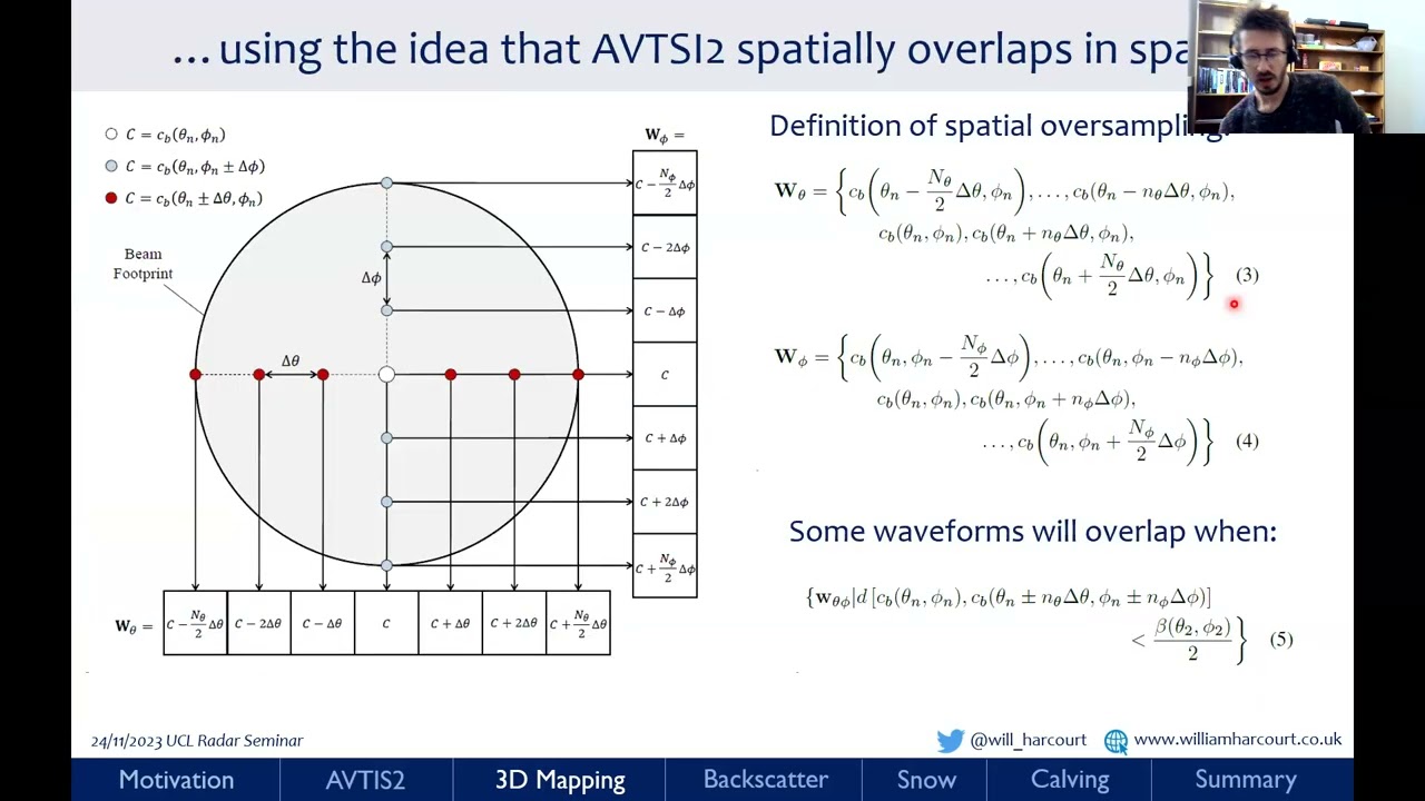 Dr. William Harcourt - Cryosphere mapping using the AVTIS2 94 GHz FMCW radar