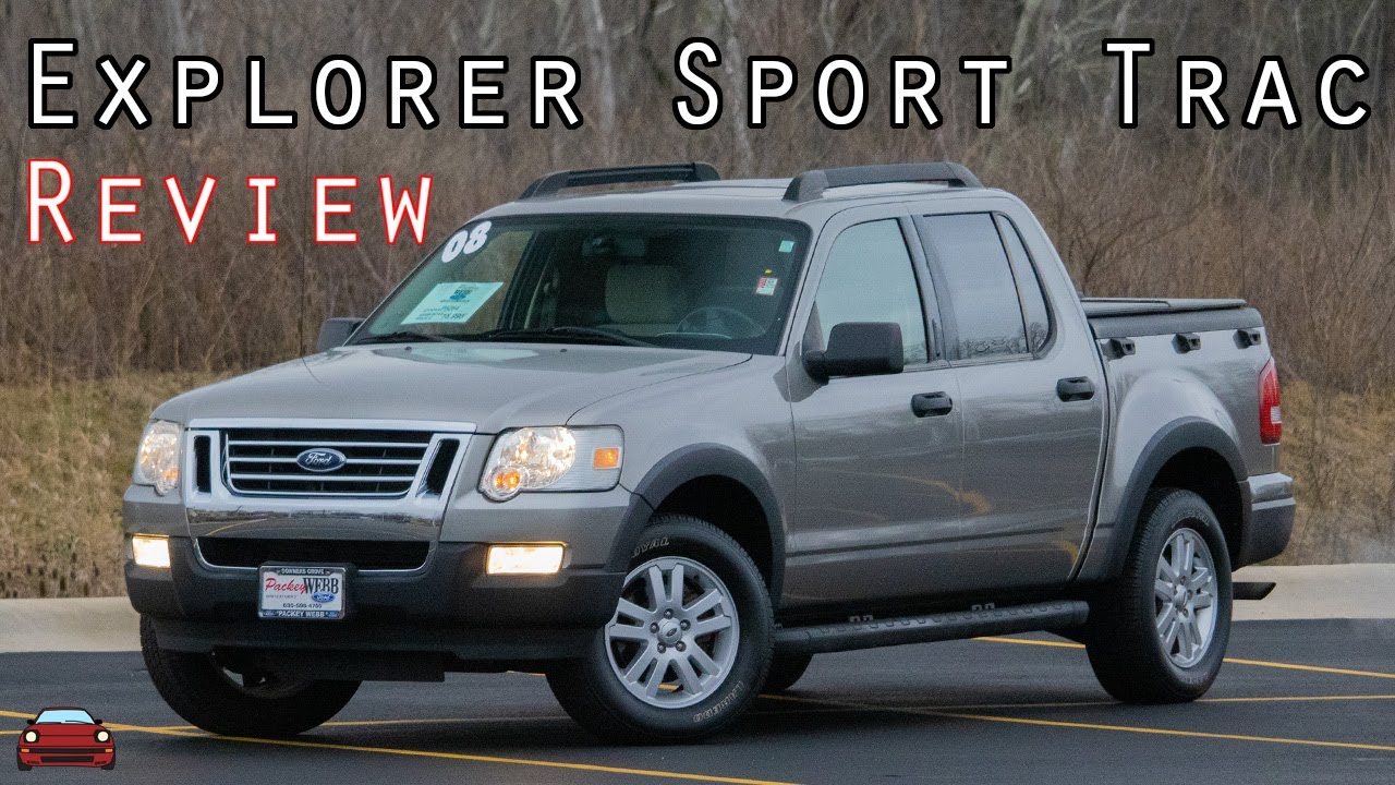 2008 Ford Explorer Sport Trac XLT Review - The Truck That's Not A Truck