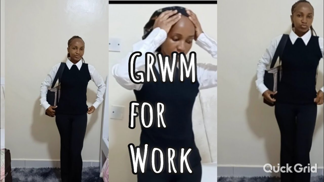 GRWM for My First Day at Work 💼 | New Job, New Beginnings