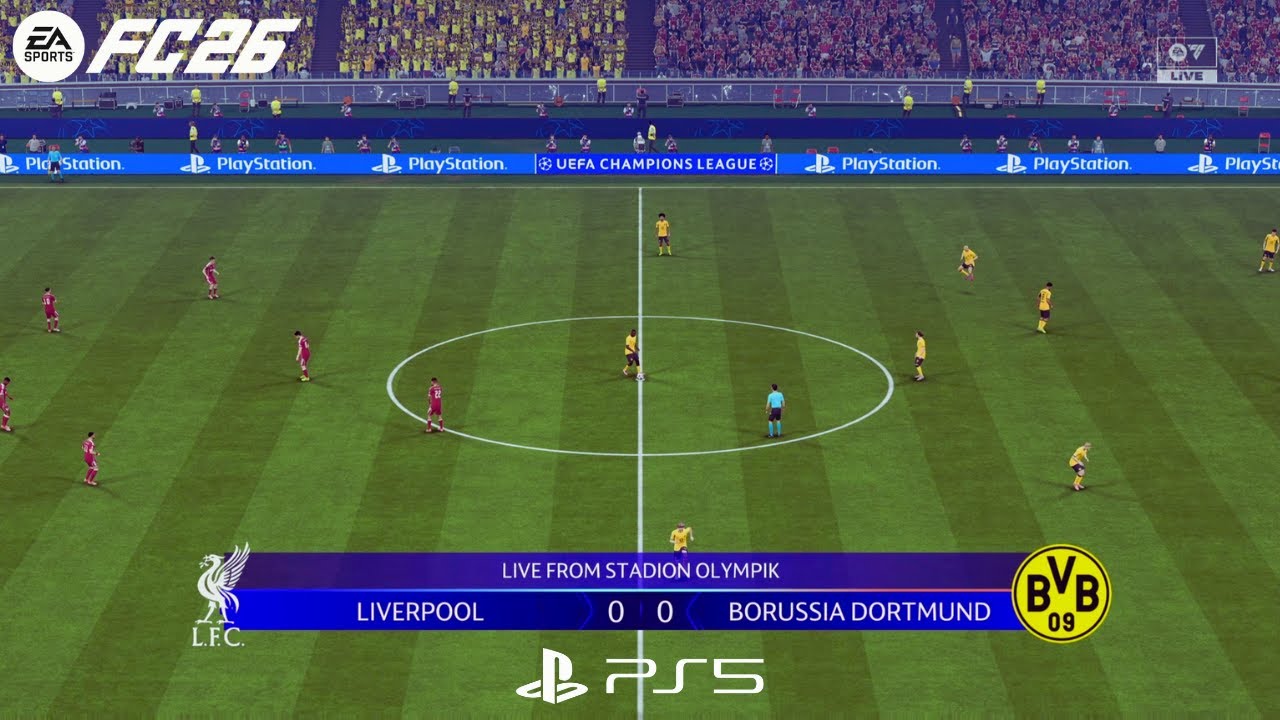 LIVERPOOL Vs DORTMUND - UEFA CHAMPIONS LEAGUE FINAL - UCL CUP 2026 FC 26 HD