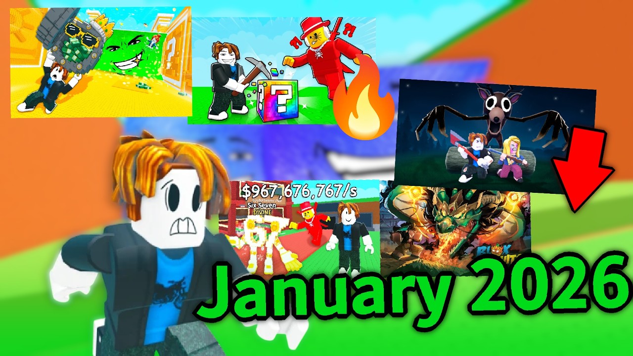 Most Played Roblox Games of January 2026