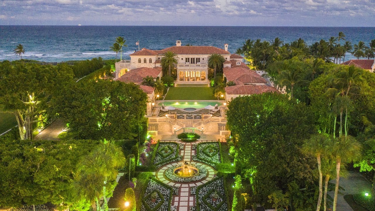 $135,000,000 Amazing Italian Renaissance Style Mega Mansion in Palm Beach Florida