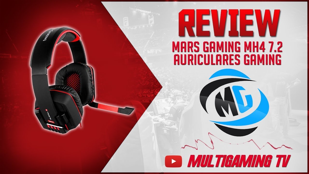 Mars Gaming MH4 7.2 Auriculares Gaming