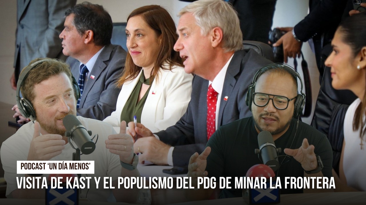 Kast visita Antofagasta y el populismo del PDG por minar la frontera