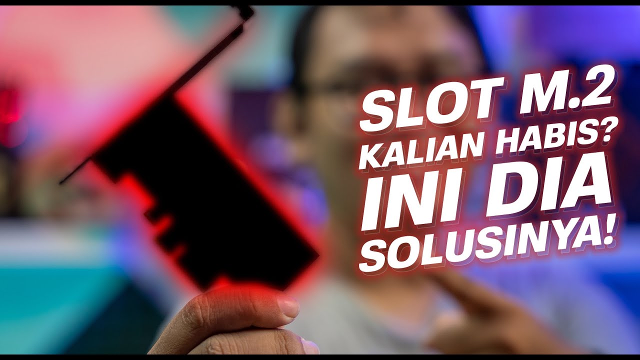 GAK USAH BINGUNG KEHABISAN SLOT SSD M.2 LAGI DI PC KAMU !!! | PCIe ADAPTER M.2