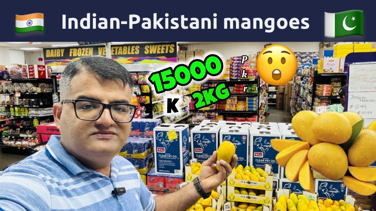 Indian-Pakistani mangoes  demand and price in usa #mango