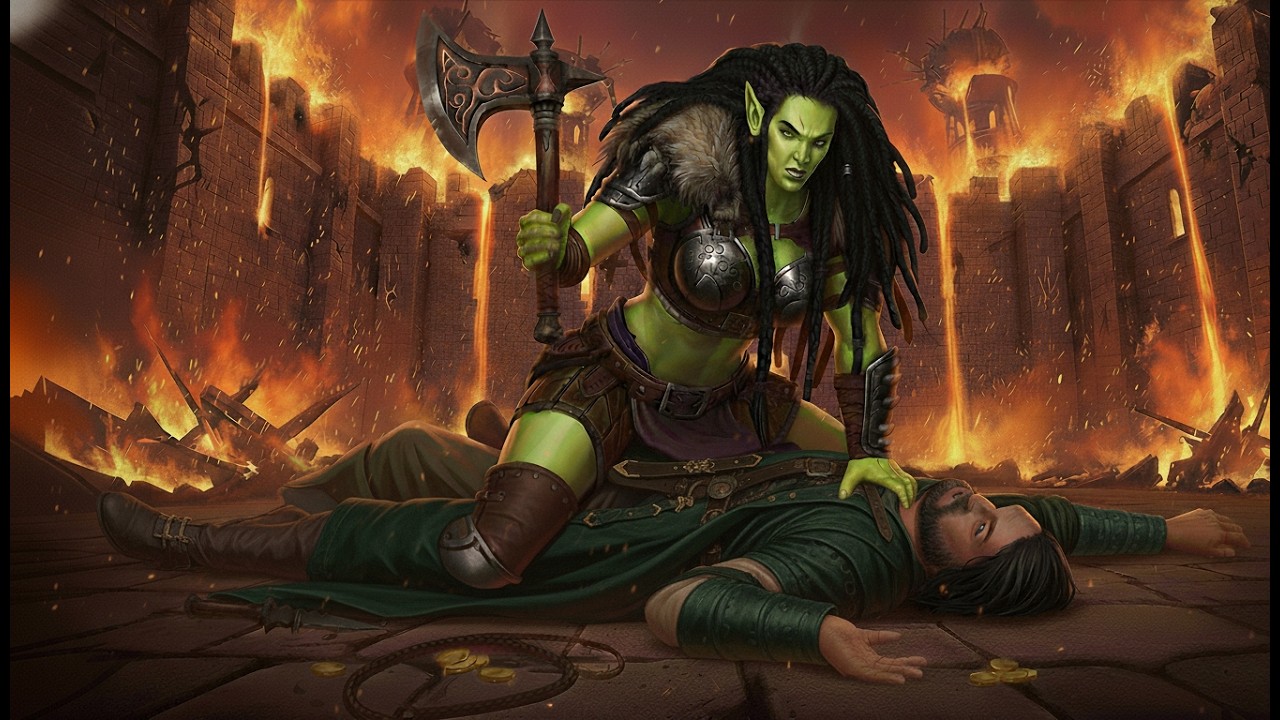 Orc Chieftain Tracks Down the Slaver Who Took Her Tribe—And Presents a Deal He Won't Live to Regret