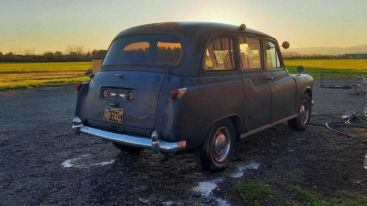 Bad Taxi part 6 v8 swapped 1967 Austin fx4 London Taxi
