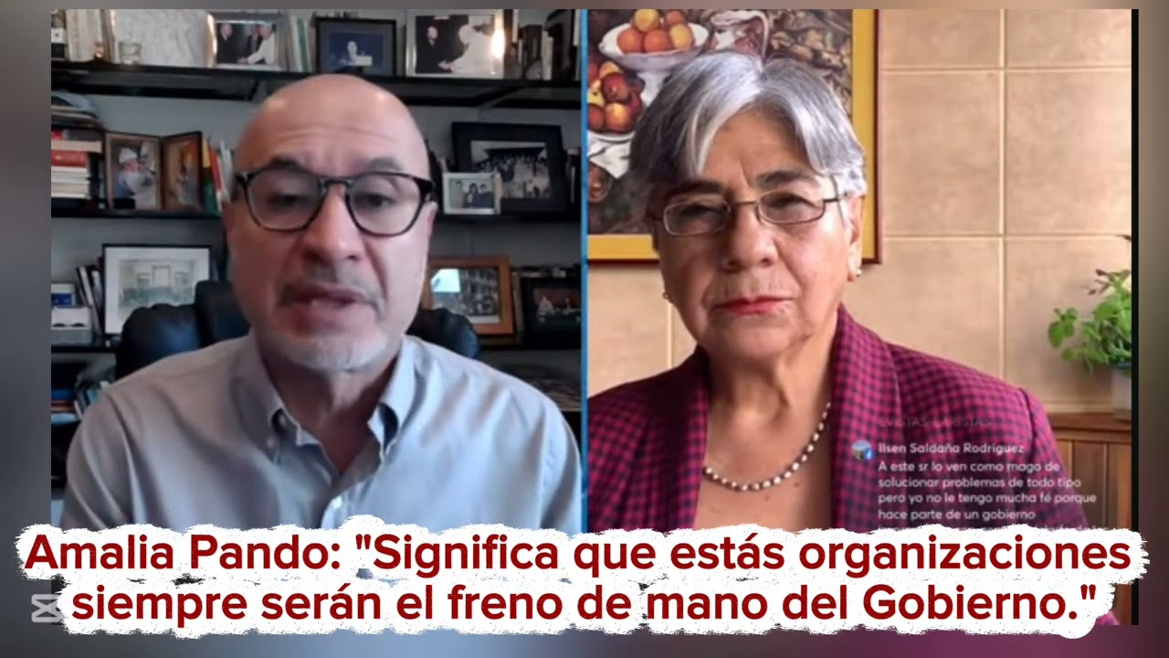 Amalia Pando y la entrevista que pone contra las cuerdas al ministro Lupo