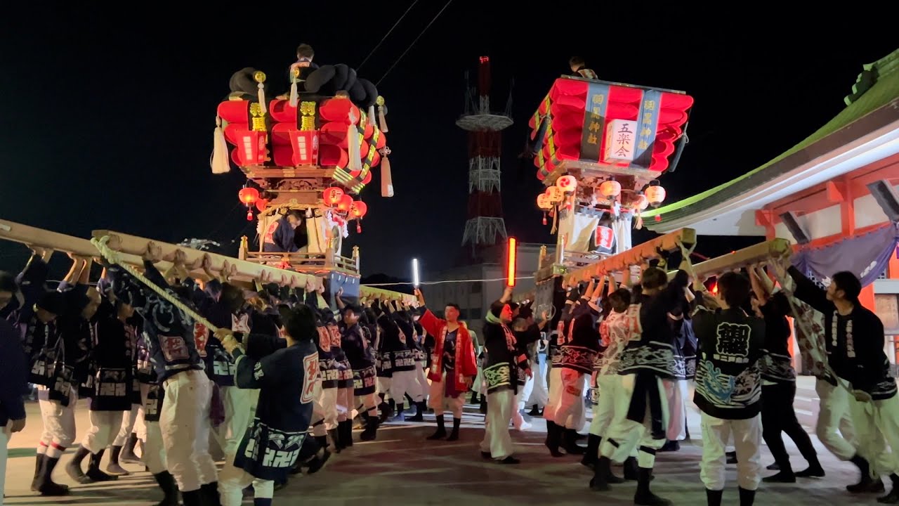 令和五年度羽黒神社秋季例大祭 新町千歳楽・五楽会千歳楽㊀