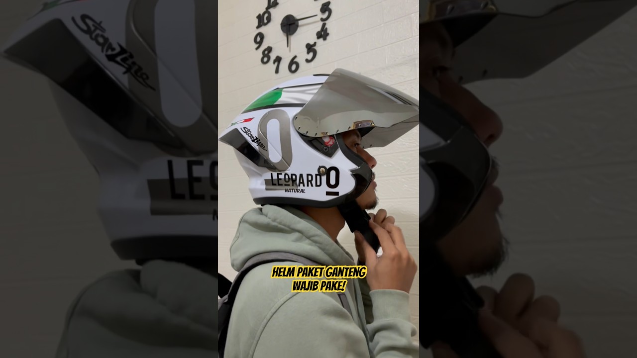 Helm leopard half face yang wajib kalian miliki, tidak hanya murah tapi berkelas. #helmkeren #helmet