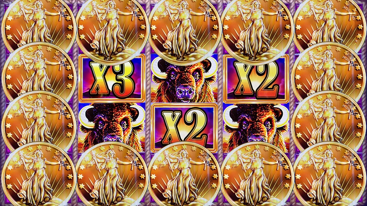 7 MAX BET BONUS COINS - THIS IS INSANE 🔥Buffalo Gold