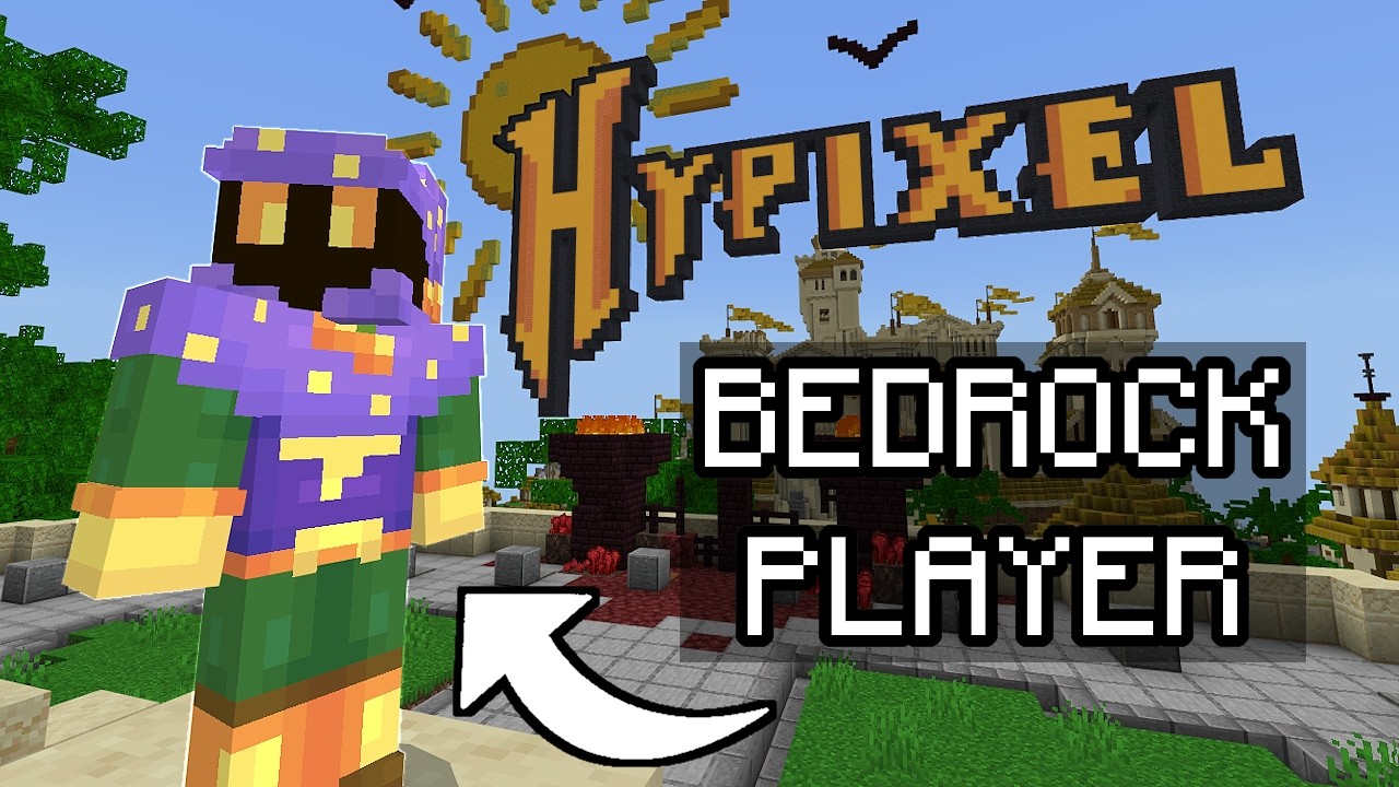 Can a Bedrock Player survive Hypixel for the first time?