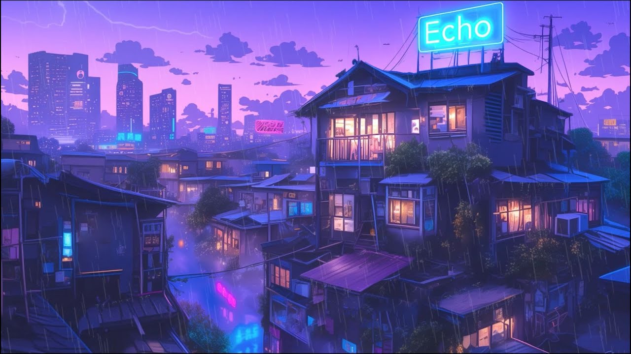 Old School Lofi Rain ☔ Peaceful 80s–90s Ambience | Relax 80s - 90s Moods