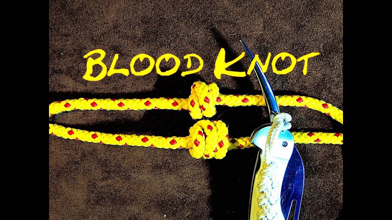 Blood Knot - Double Overhand Knot - Often Used in Cat of Nine Tails (Not the Fishing Version)