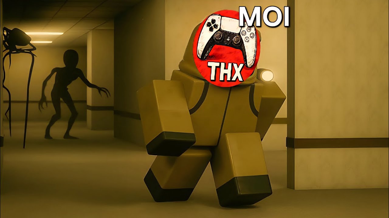 Je tue des entitées (Roblox Backrooms)