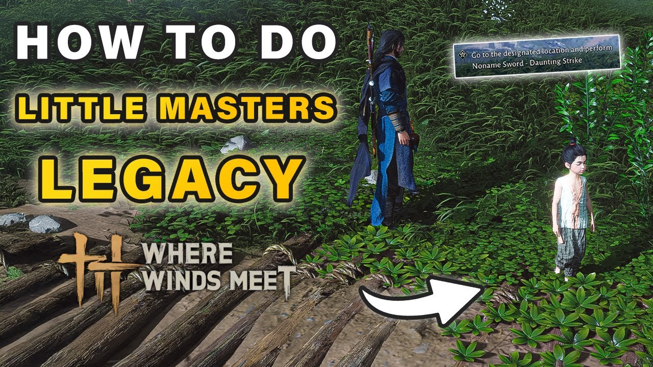 Как выполнить задание Little Masters Legacy 1 | Выполнить Устрашающий удар Безымянным Мечом ► Там...