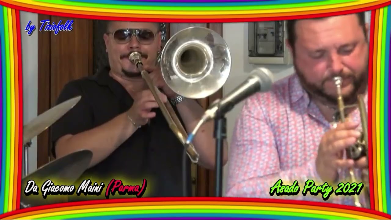 VOGLIO AMARTI COSI medley eseguito da GIACOMO MAINI canto e tromba all'ASADO PARTY di Maini Giacomo