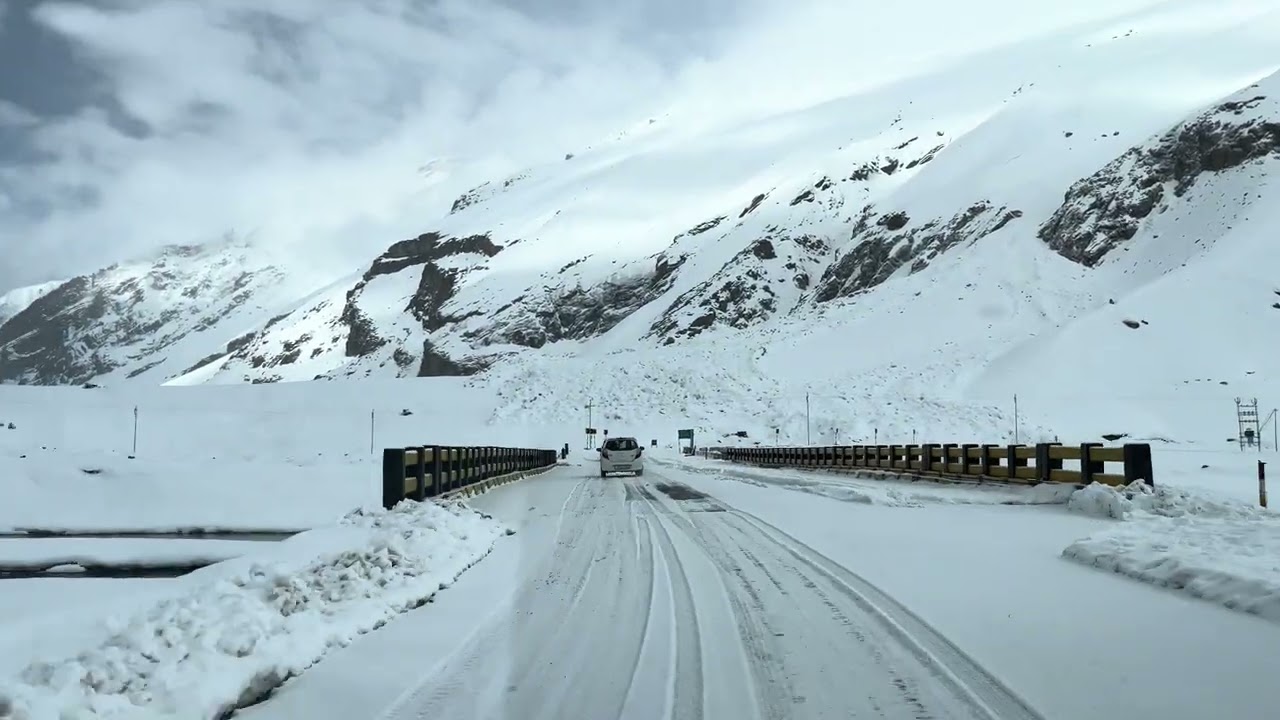 Minamarg to Drass Road Status & Weather Update ❄️ | 21 March 2026 🚧 #today #weather #roadtrip ​