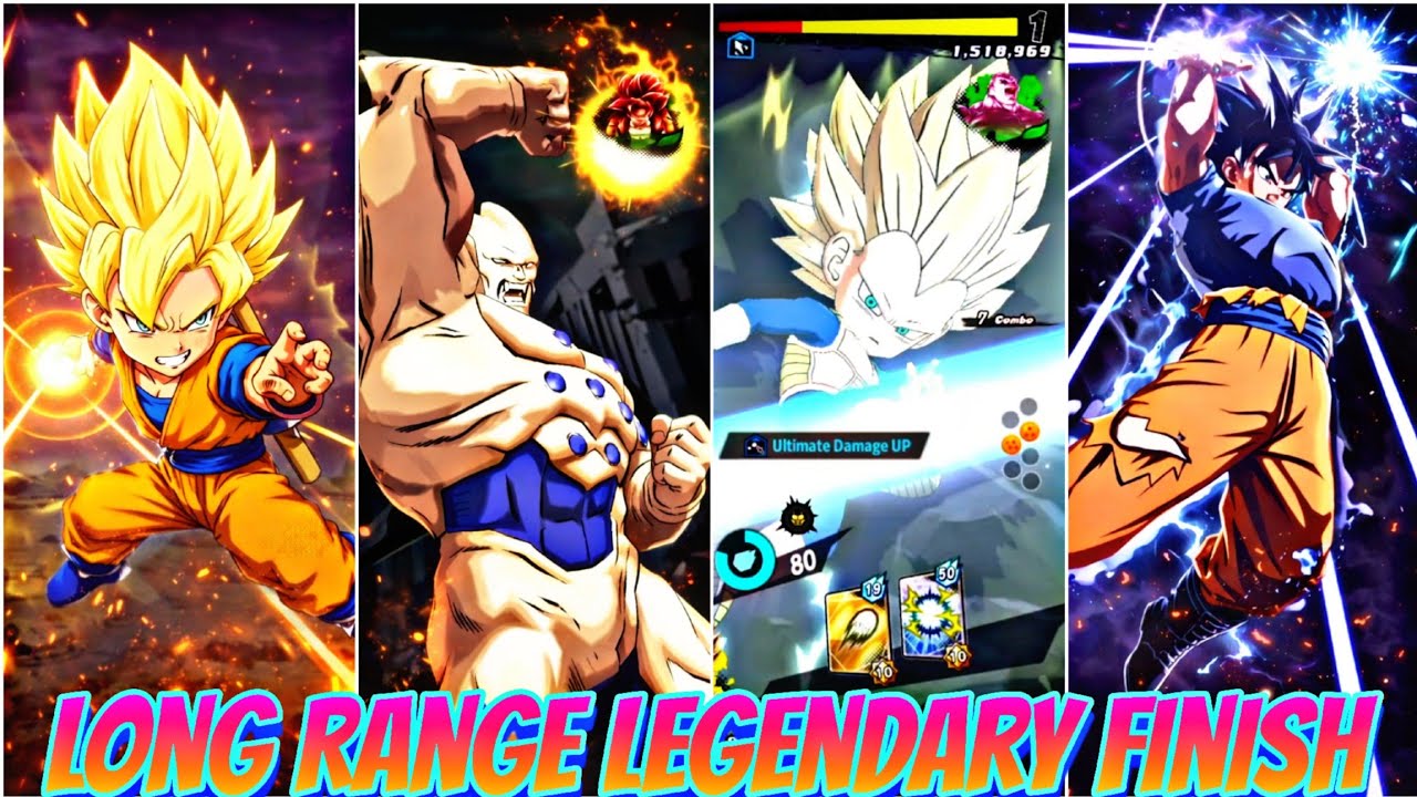 Legends Limited Characters who have Long Range Legendary Finish Moves!!! 🔥 IN DRAGON BALL LEGENDS