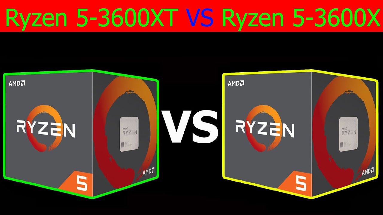 Ryzen 5-3600XT VS Ryzen 5-3600X   || 1080p, Ultra Setting  Gaming Benchmarks