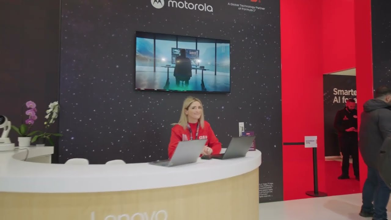 Stanowisko Lenovo na MWC 2026