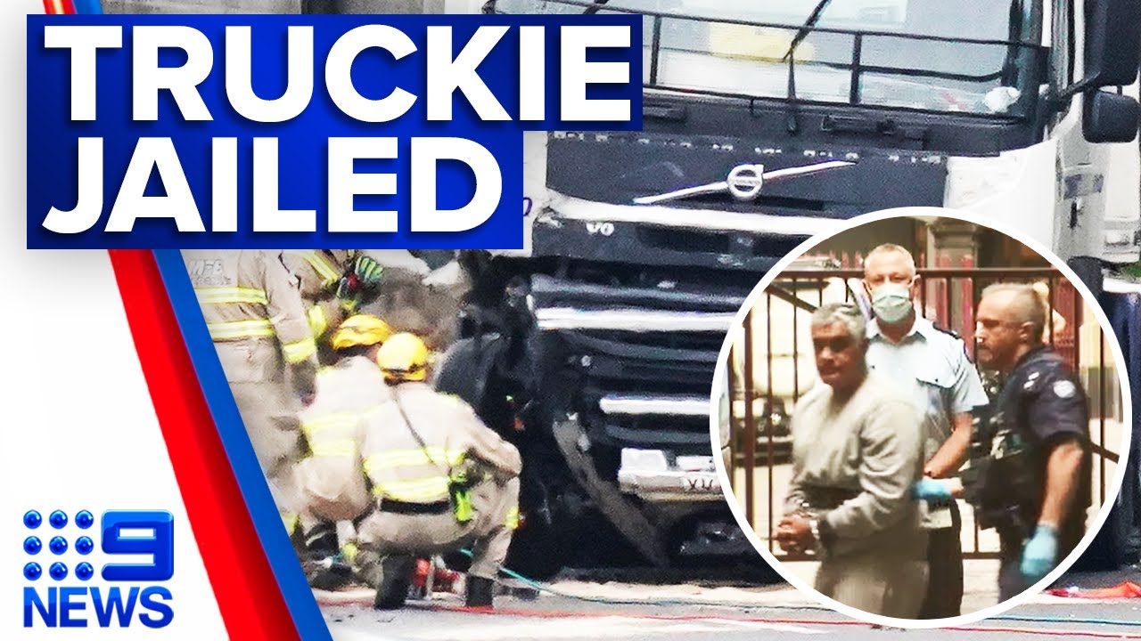 Eastern Freeway truck driver sentenced | 9 News Australia