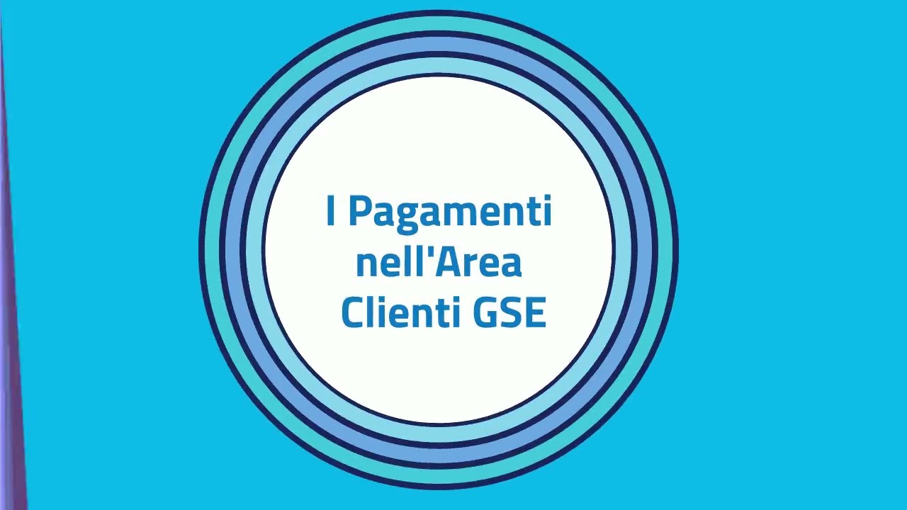 Area Clienti GSE: Sezione Pagamenti
