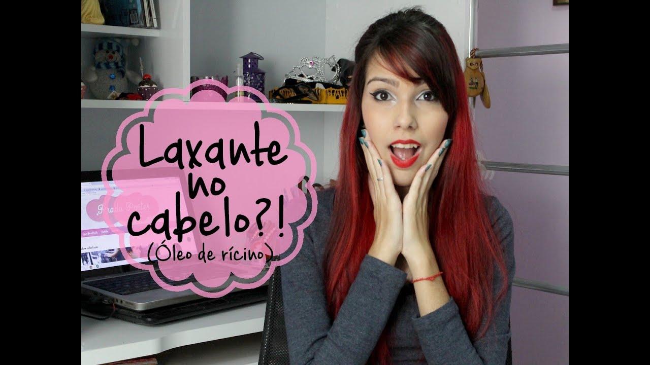 Laxante no cabelo?! (Óleo de rícino)