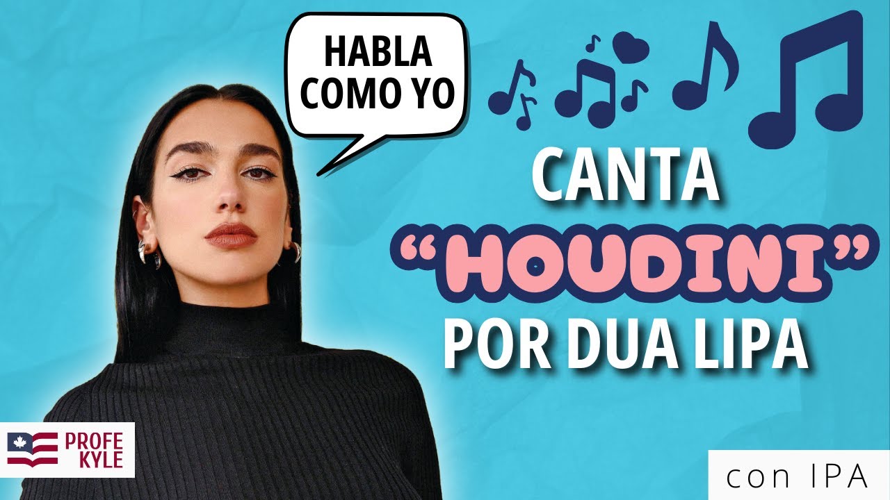 Cómo cantar HOUDINI como DUA LIPA | Profe Kyle