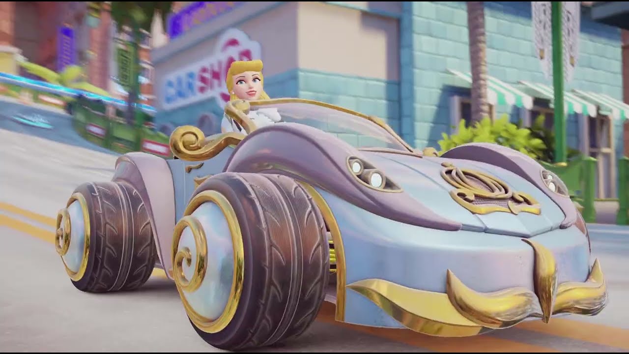 Disney Speedstorm-99 Mansão Lynxley.