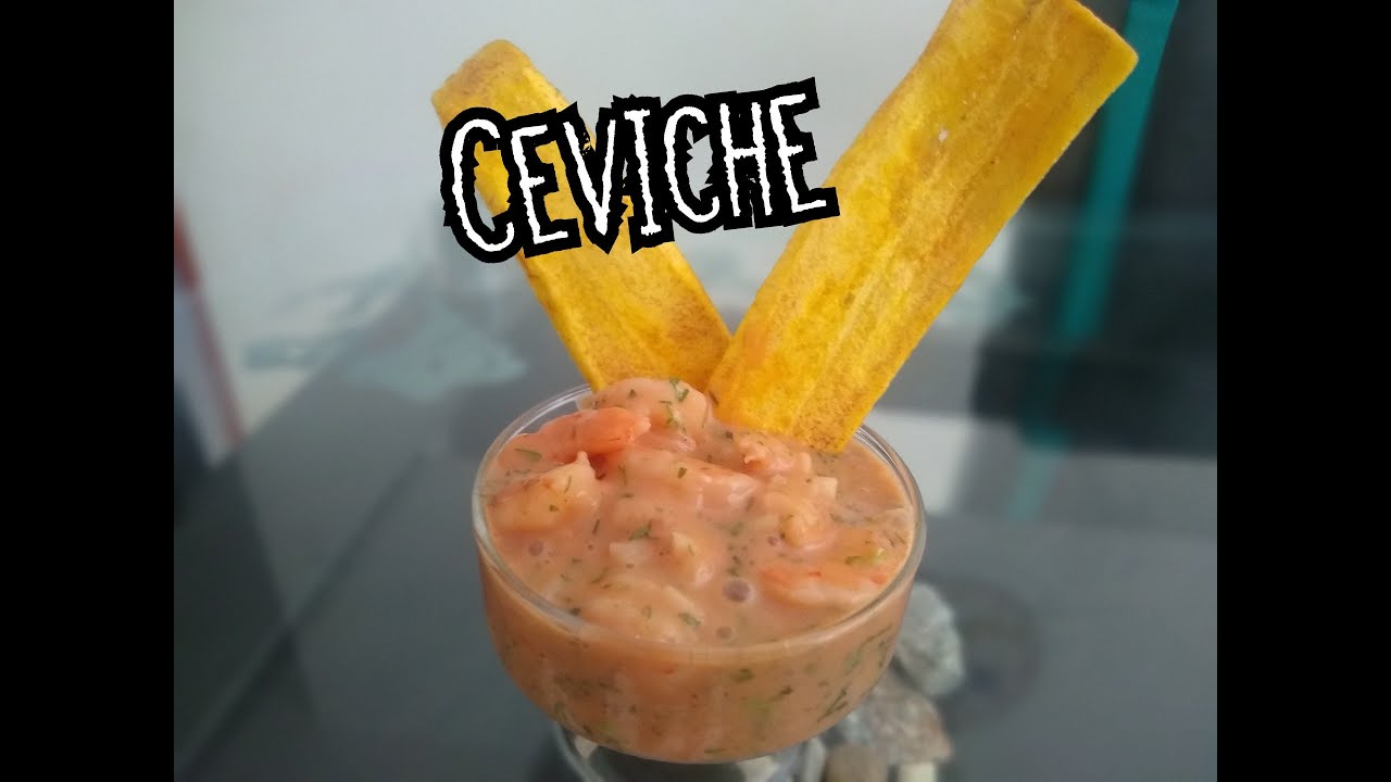 Como preparar Ceviche de Camarón /SABOREANDO COLOMBIA