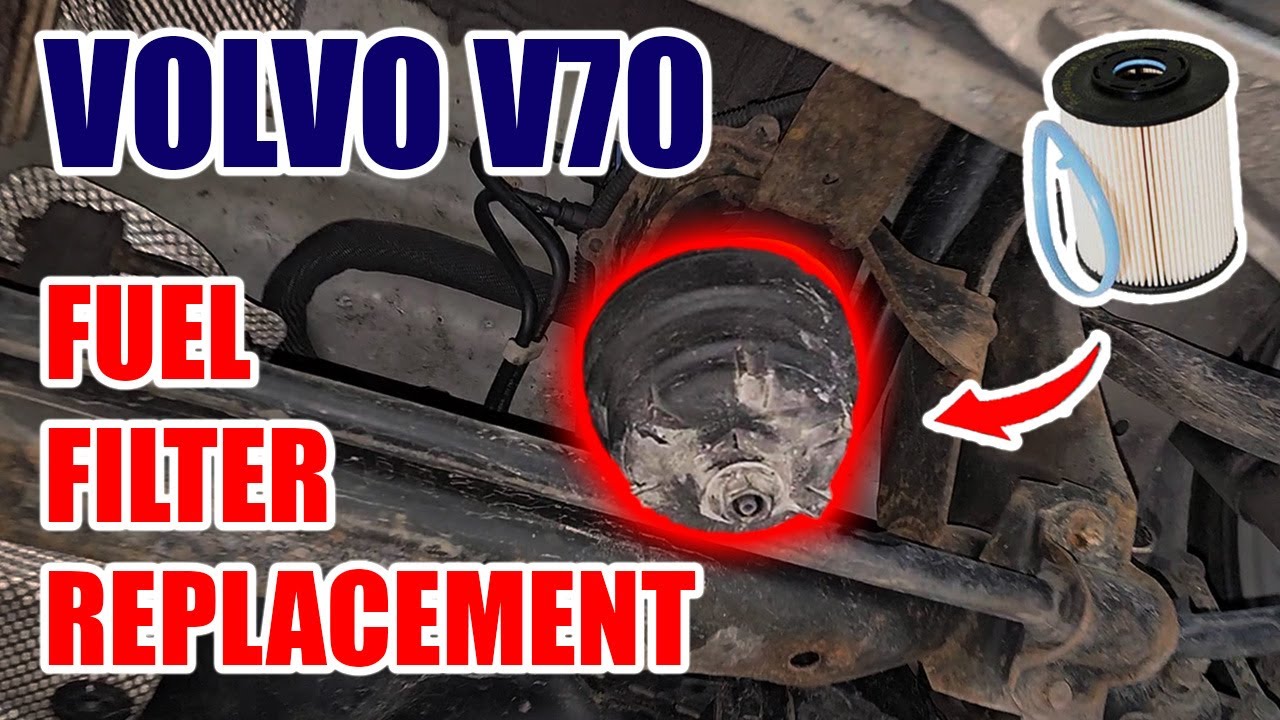 How To Replace Fuel Filter | Volvo V70 2008-2016 2.4D