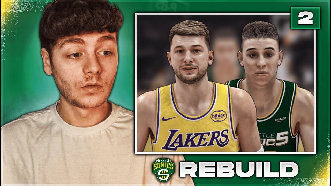 Ho scelto il NUOVO DONCIC nel DRAFT con i SEATTLE SUPERSONICS 🇸🇮🏀