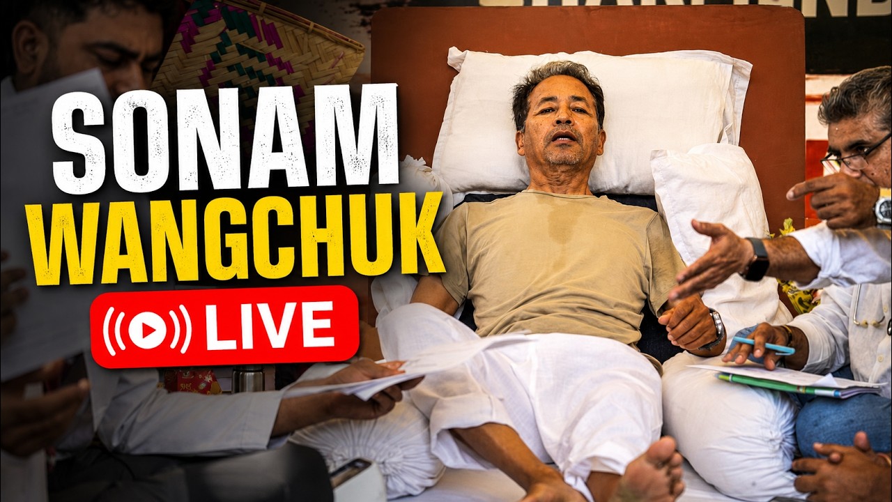 Sonam Wangchuk LIVE | CJP Protest LIVE | Sonam Wangchuk&rsquo;s Hunger Strike Continues at Jantar Mantar