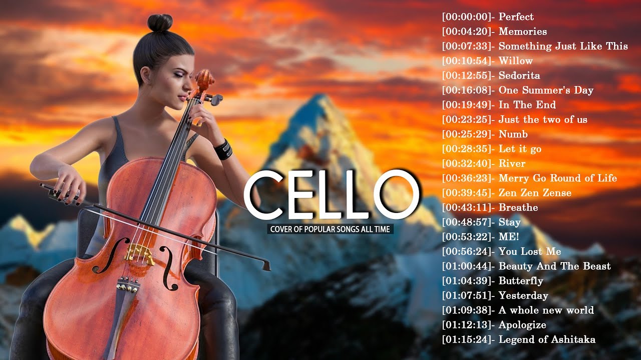 Top 50 Cello Covers of Popular Songs 2025 - Best Instrumental Cello Covers Songs All Time