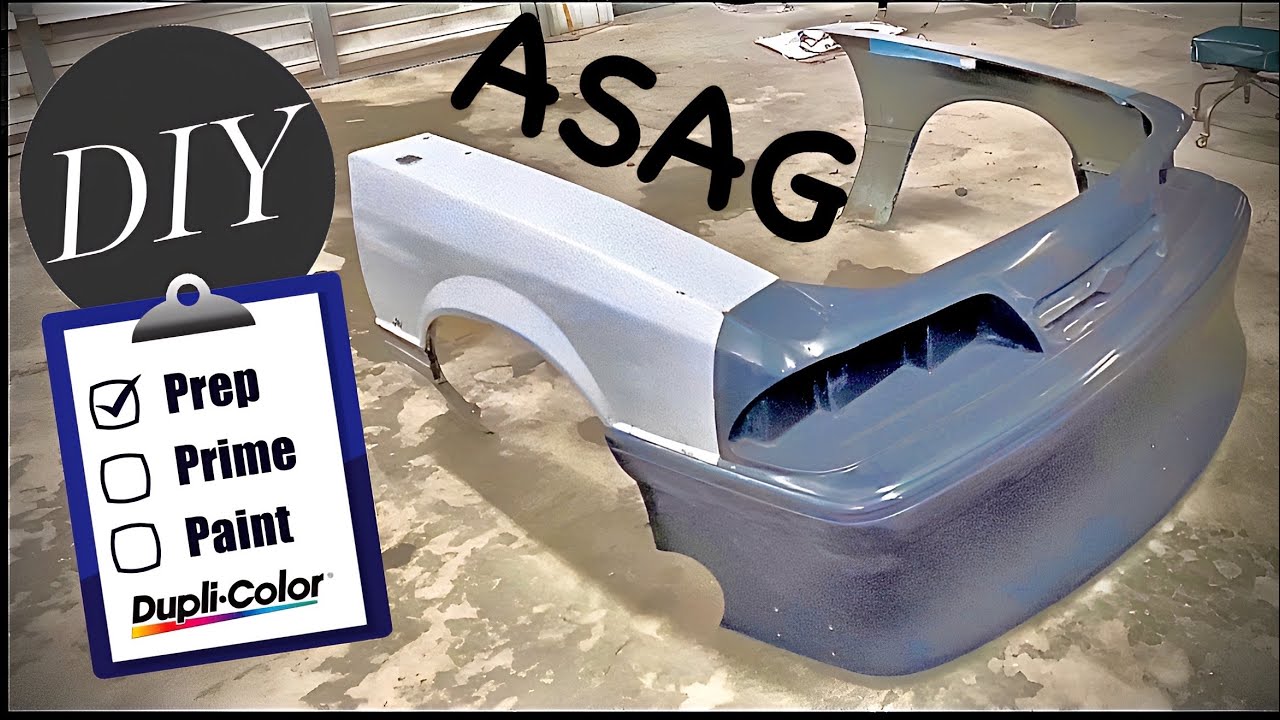 💧 Prepping SHOWMOD’s ASAG 1 Piece Front End 💥 Fox Body Mustang