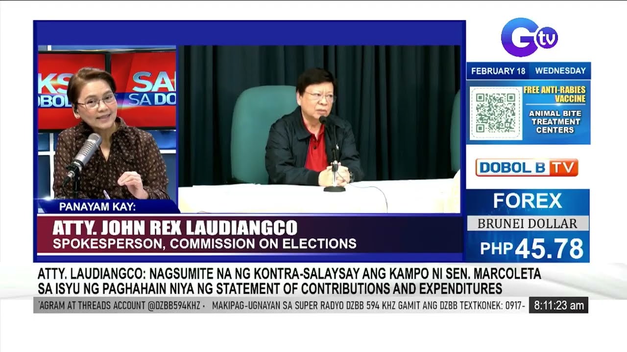 Inihaing SOCE ni Sen. Marcoleta para sa Eleksyon 2025, patuloy pang sinusuri ng COMELEC