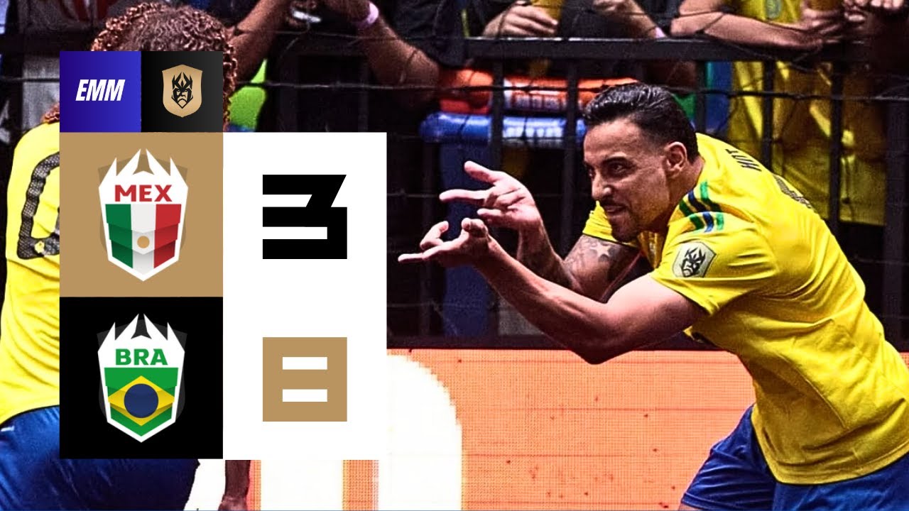 MÉXICO 3 X 8 BRASIL | MELHORES MOMENTOS | KINGS LEAGUE