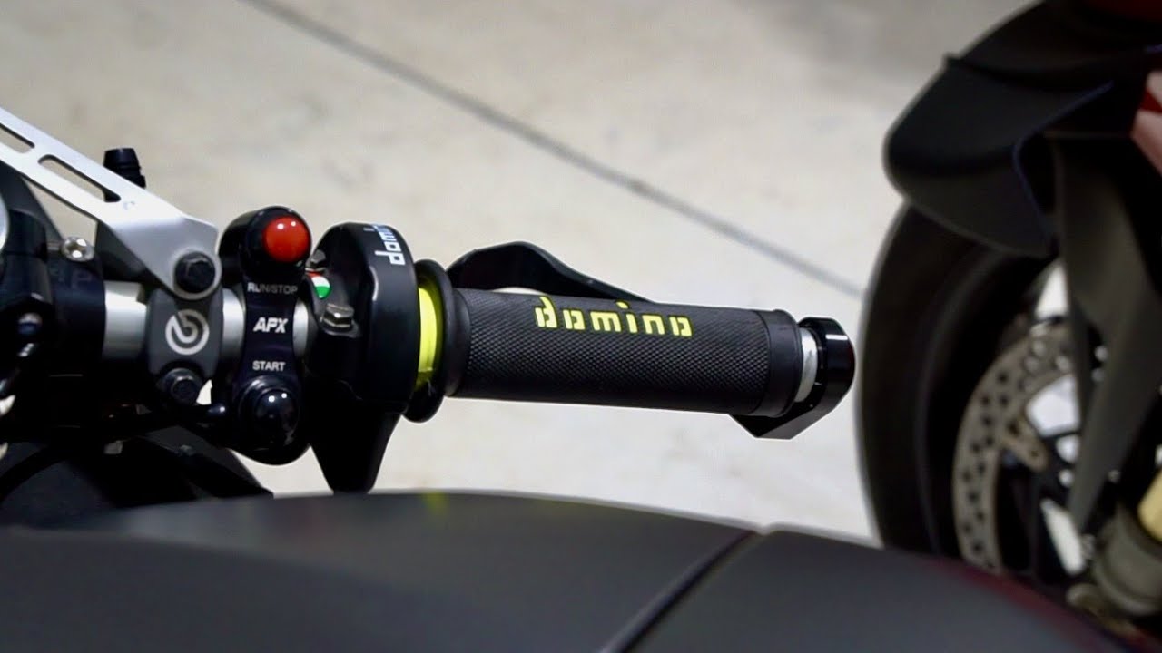 Domino Grip Install on Yamaha R6