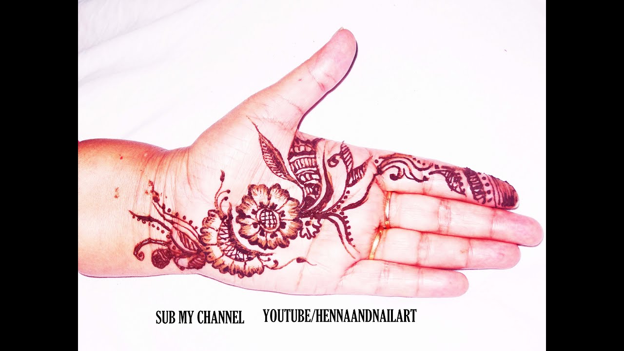 NEW ARABIC HENNA DESIGN RELEASES ON 21 JULY 2014 | HennaAndNailArt
