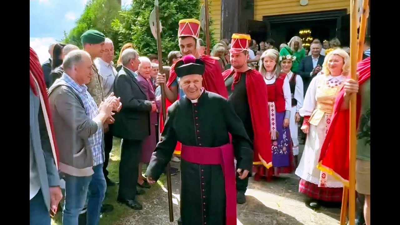 Alovės klebono monsinjoro S.Stankevičiaus išlydėtuvės 2022 07 10 Alytaus rajonas