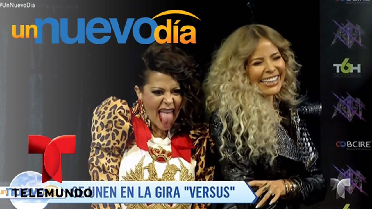 Alejandra Guzmán y Gloria Trevi inician su gira “Versus” | Un Nuevo Día | Telemundo