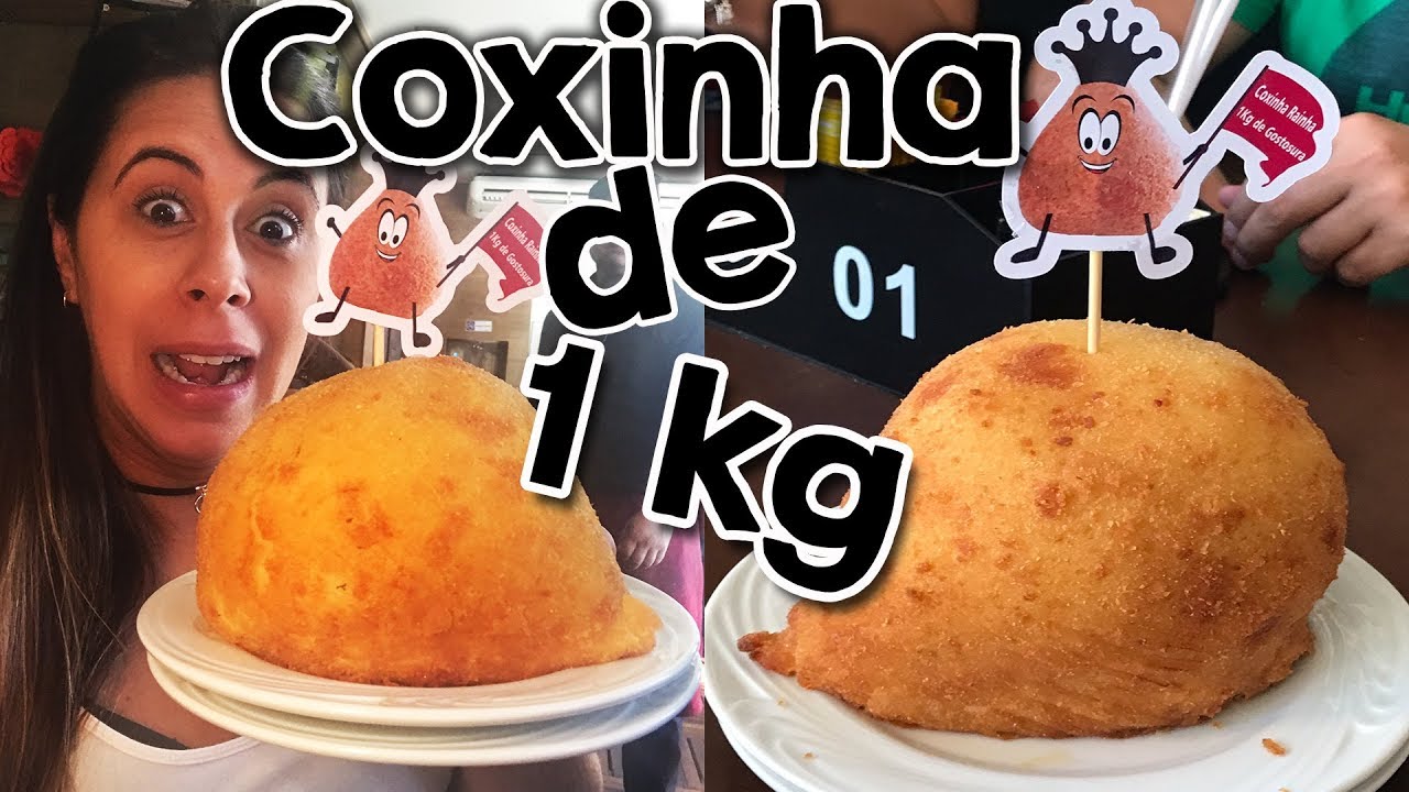 Desafio da Coxinha de 1 quilo - Confeitaria Duquesa