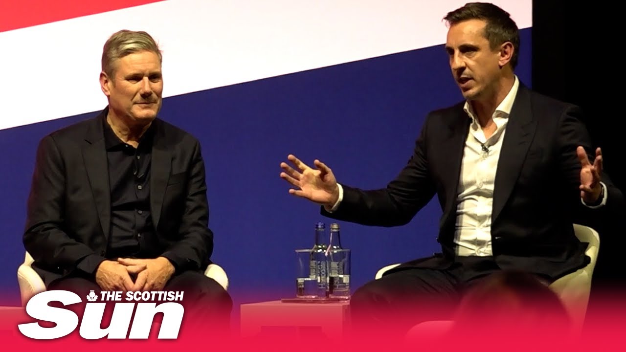 Gary Neville jokes about his reputation with Keir Starmer and blasts Tory tax cuts