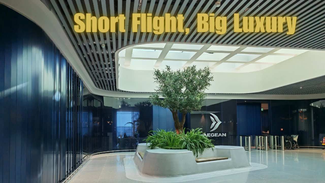 Inside Aegean Airlines A320neo Business Class | Athens&ndash;London Flight