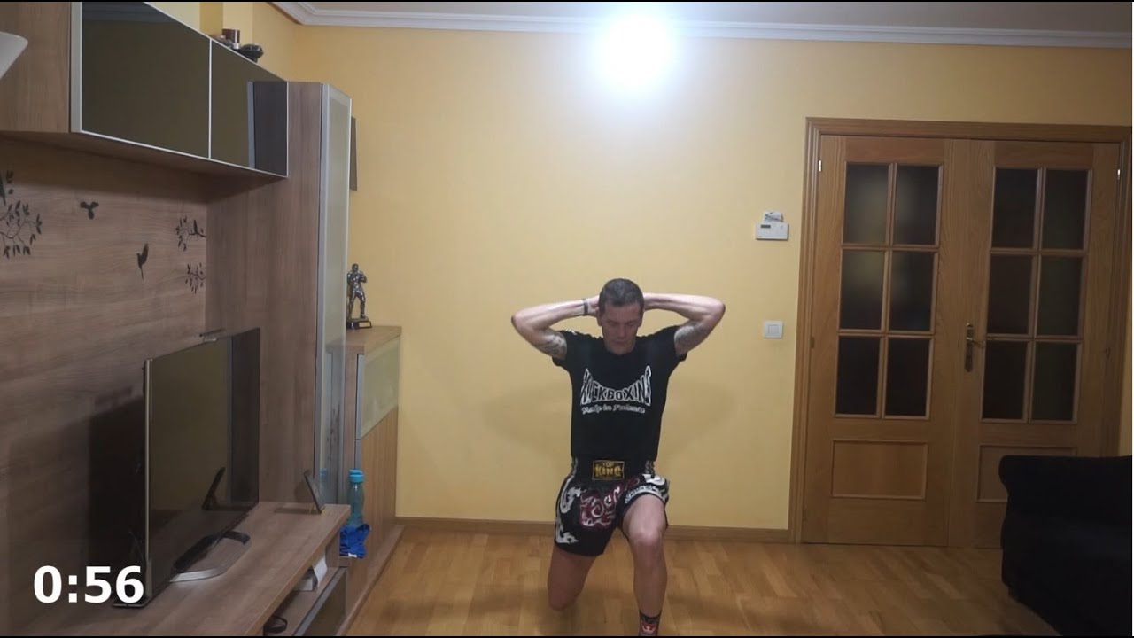 Entrenamiento de condición física general para kickboxing
